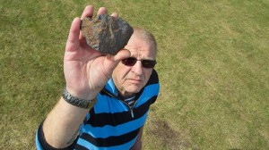 Метеоритный осколок упал прямо на газон виллы в Швеции