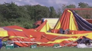 Девять человек пострадали из-за рухнувшего циркового шатра в Дании