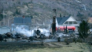 Около трех десятков построек пострадали в Лердале, известном в Норвегии памятниками культуры