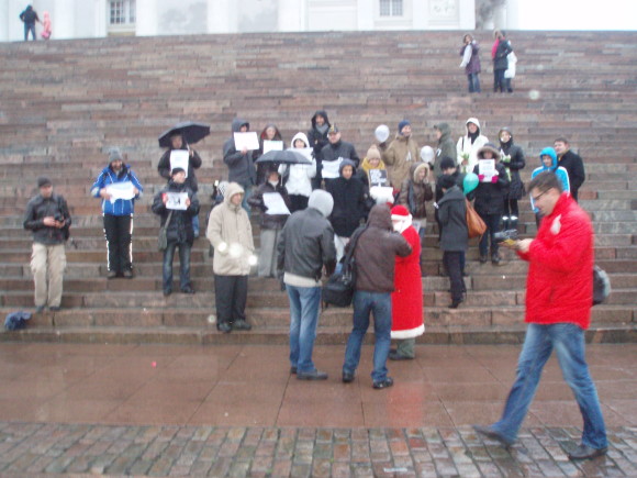 Митинг в Хельсинки