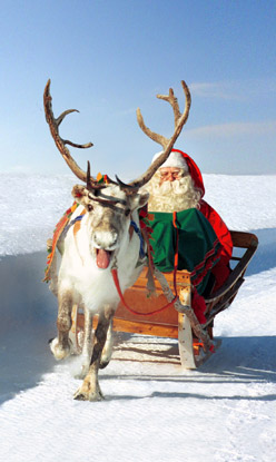 Санта Клаус из финского Рованиеми