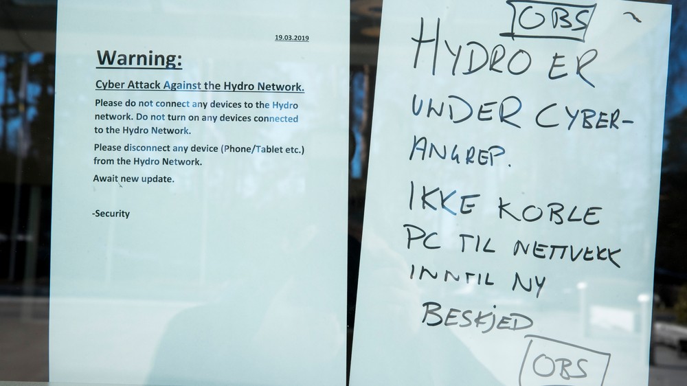 Информационная система норвежского производителя алюминия Hydro подверглась масштабной кибератаке