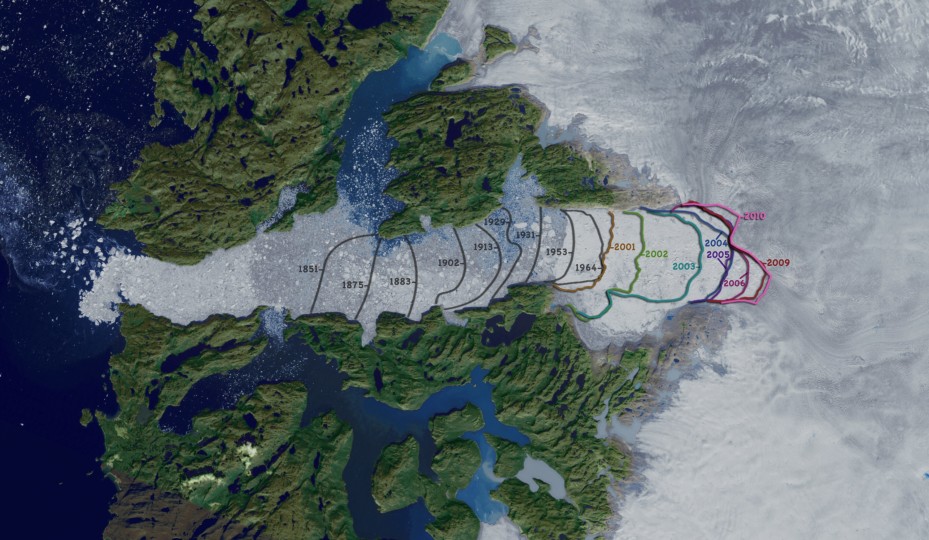 Один из крупнейших ледников Гренландии увеличился впервые за последние 20 лет