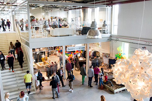 Первый в мире торговый центр по продаже подержанных товаров находится в Швеции и растет