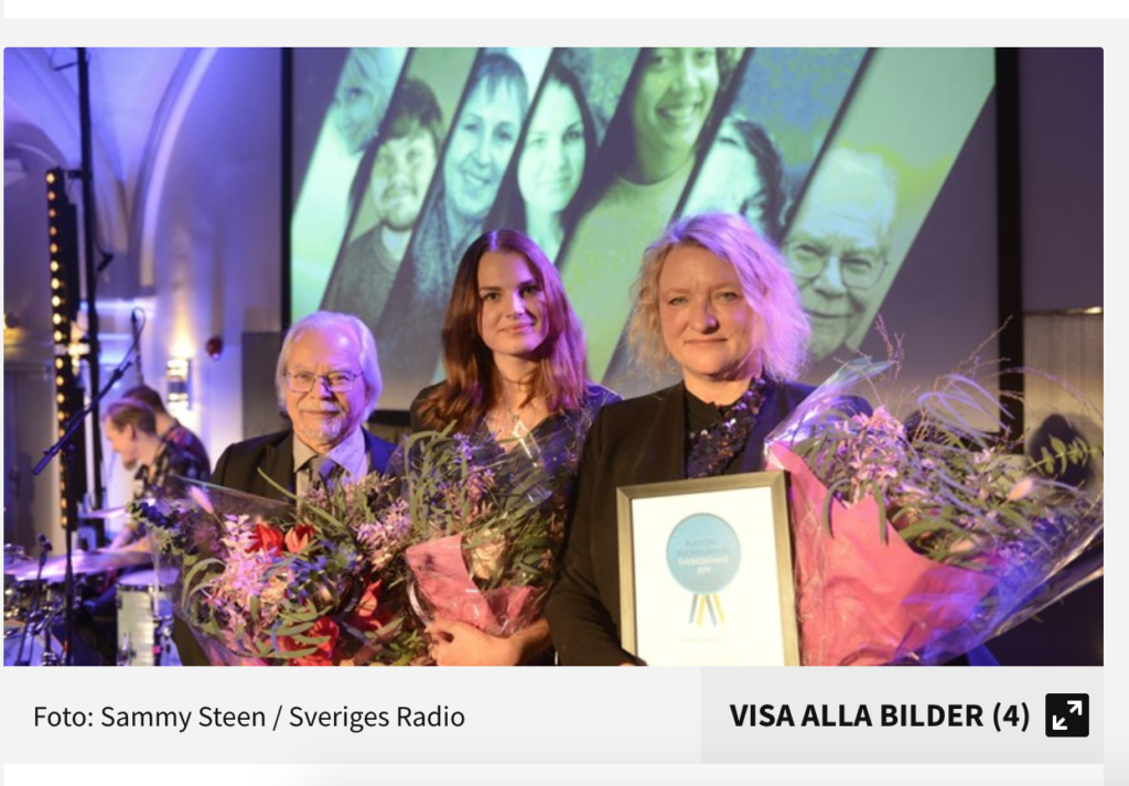 Шведская писательница Анна Таканен признана «Шведским финном» 2019 года