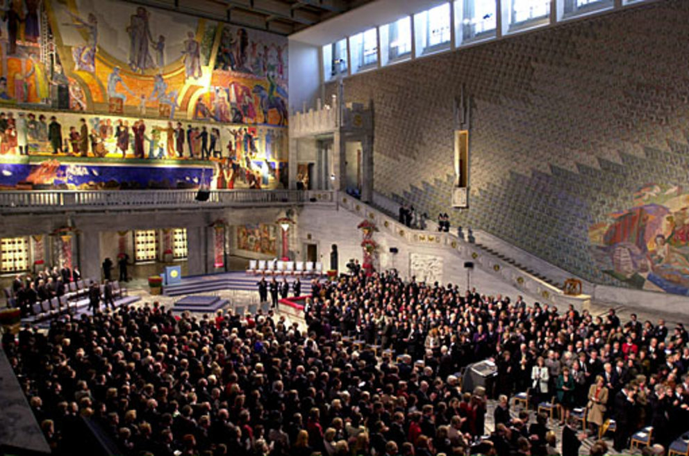 Церемония награждения Нобелевской премии мира за 2019 год прошла в Осло