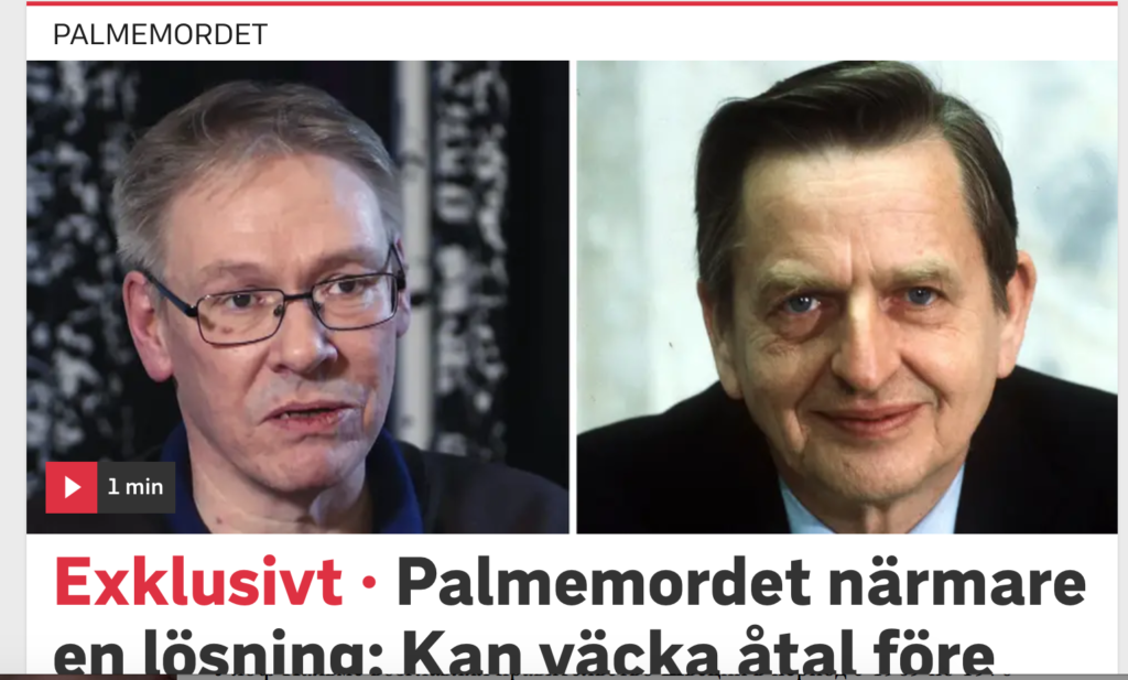Прокурор по делу об убийстве премьер-министра Швеции Улофа Пальме в 1986 году надеется поставить точку в следствии до начала лета этого года