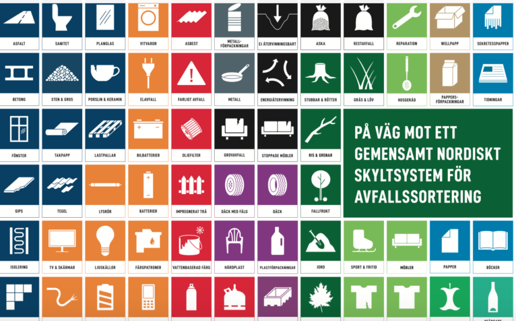 Швеция планирует переход на единую систему обозначений для сортировки мусора