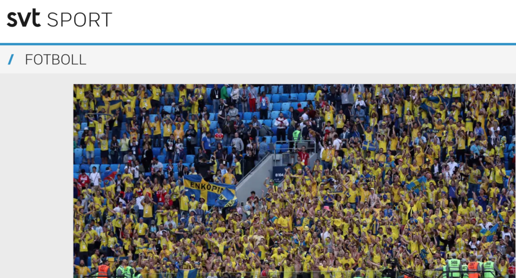 Три тысячи шведских болельщиков поддержат сборную на матчах чемпионата Европы по футболу