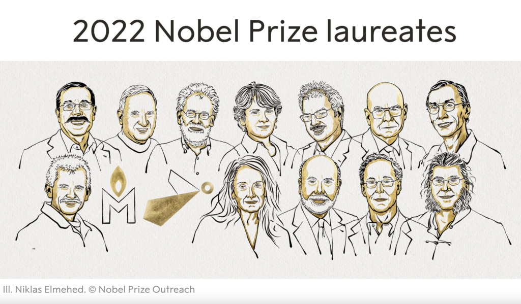 Нобелевские премии за 2022 год вручат в субботу в Осло и Стокгольме