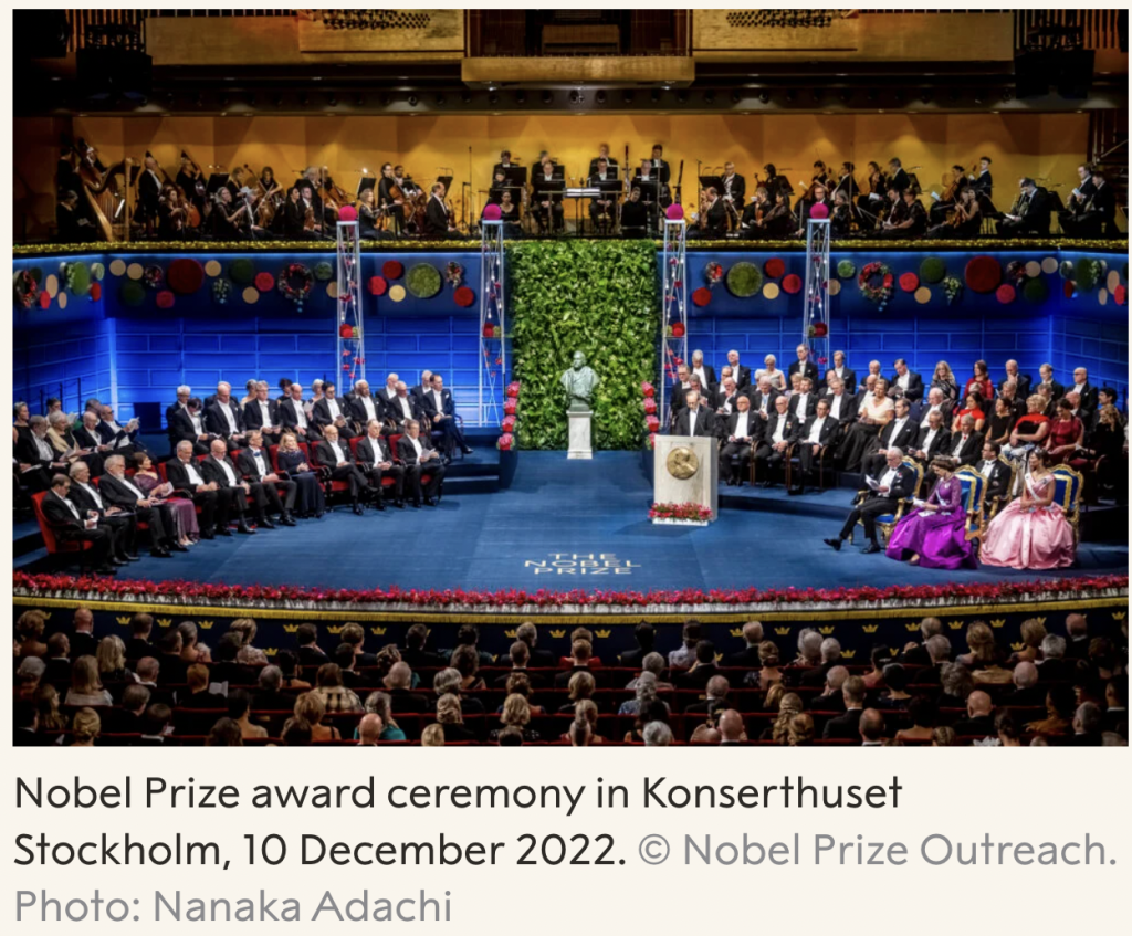 Нобелевские награды за 2023 год вручили в Стокгольме